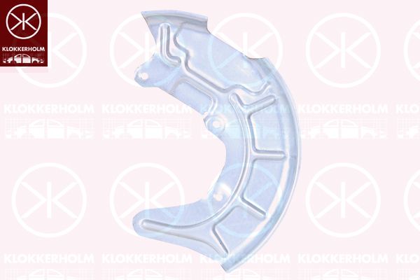 Отражатель, диск тормозного механизма KLOKKERHOLM 9501377