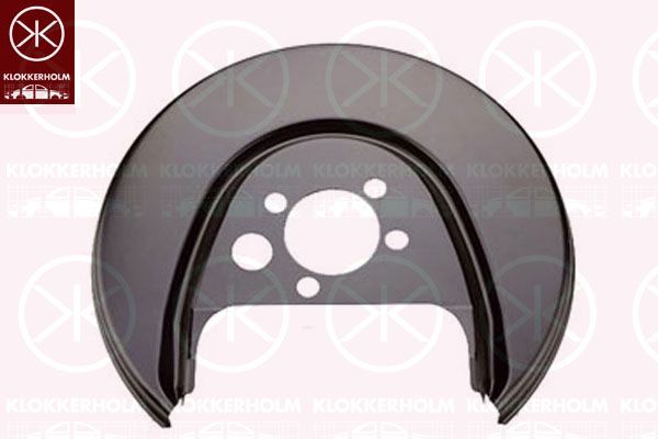 Отражатель, диск тормозного механизма KLOKKERHOLM 9501878