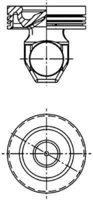 Поршень KOLBENSCHMIDT 40368600