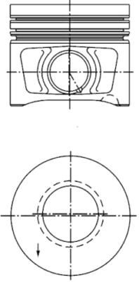 Поршень KOLBENSCHMIDT 40387620