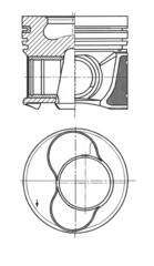 Поршень KOLBENSCHMIDT 41159600