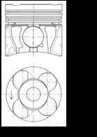 Поршень KOLBENSCHMIDT 41655600