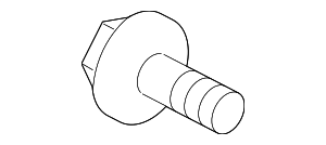 Болт с шестигранной головкой M8
 BMW 34116768190