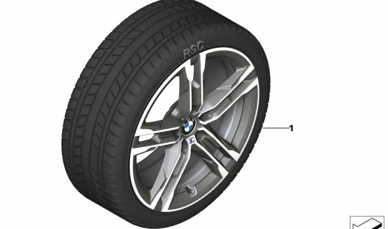 Колесо Зимн.в Сборе556m Conti Ic3
 BMW 36112471510