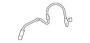 Перех.каб.пер.контр.ам.левый Передний
 BMW 37106887537