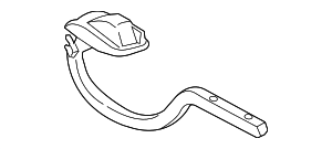 Scharnier Heckklappe Links
 BMW 41007420783