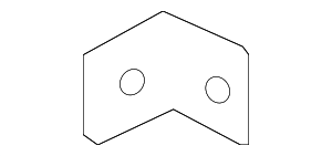 Кронштейн крыла Нж
 BMW 41008045827