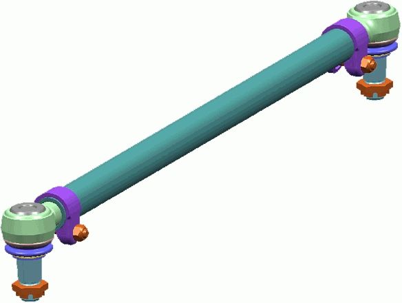 Поперечная рулевая тяга LEMFORDER 3580901