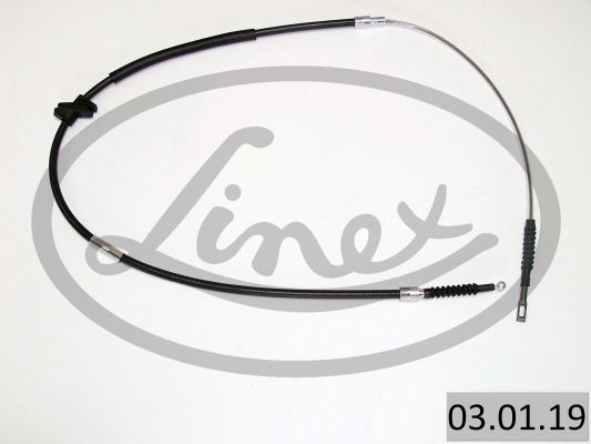 Тросик, cтояночный тормоз LINEX 030119