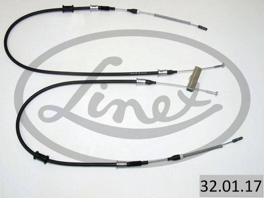 Тросик, cтояночный тормоз LINEX 320117