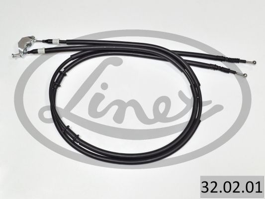 Тросик, cтояночный тормоз LINEX 320201