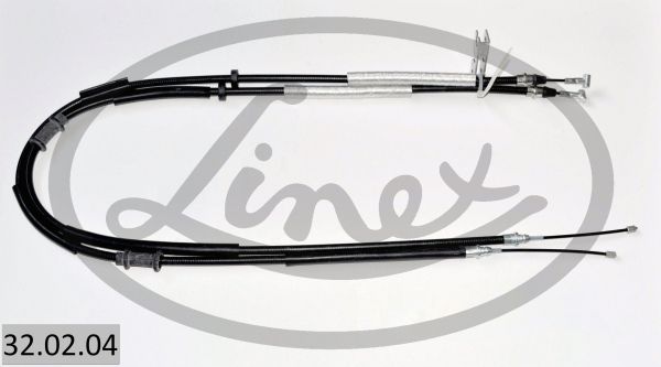 Тросик, cтояночный тормоз LINEX 320204