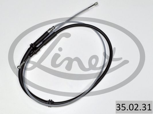 Тросик, cтояночный тормоз LINEX 350231