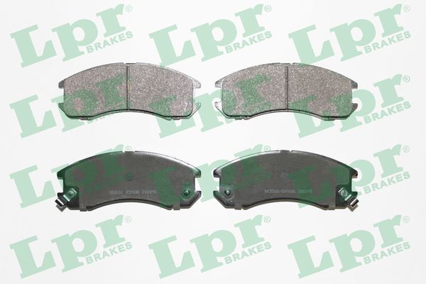 Комплект тормозных колодок, дисковый тормоз LPR 05P036