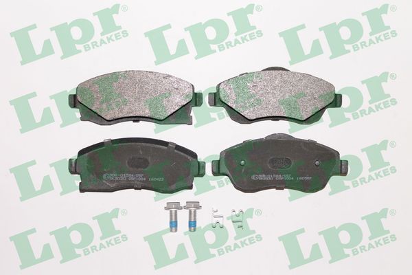 Комплект тормозных колодок, дисковый тормоз LPR 05P1004