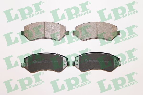 Комплект тормозных колодок, дисковый тормоз LPR 05P1005
