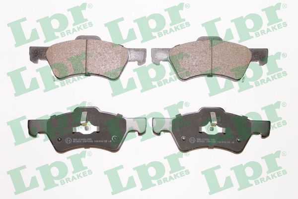 Комплект тормозных колодок, дисковый тормоз LPR 05P1006