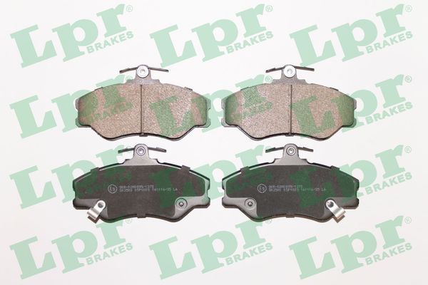 Комплект тормозных колодок, дисковый тормоз LPR 05P1009