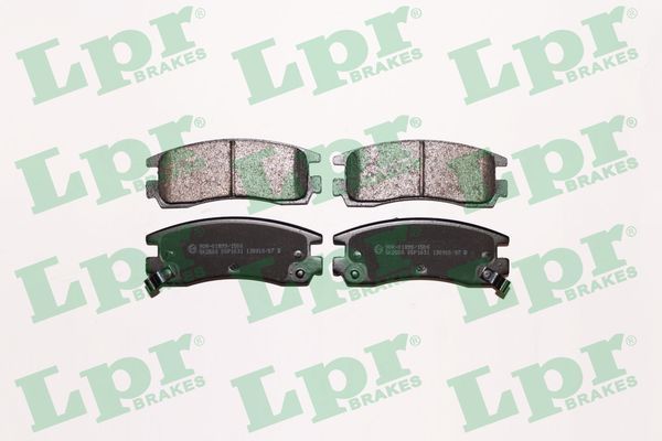 Комплект тормозных колодок, дисковый тормоз LPR 05P1031