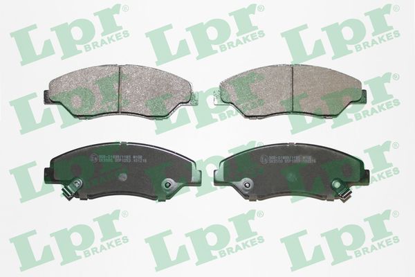 Комплект тормозных колодок, дисковый тормоз LPR 05P1053