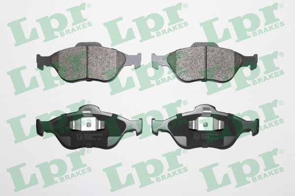 Комплект тормозных колодок, дисковый тормоз LPR 05P1088