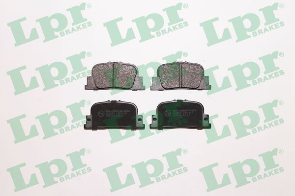 Комплект тормозных колодок, дисковый тормоз LPR 05P1112