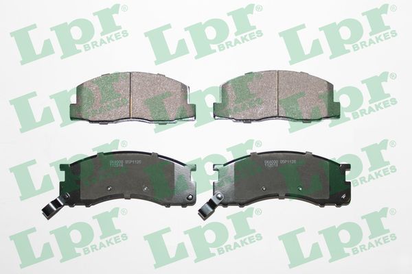 Комплект тормозных колодок, дисковый тормоз LPR 05P1126