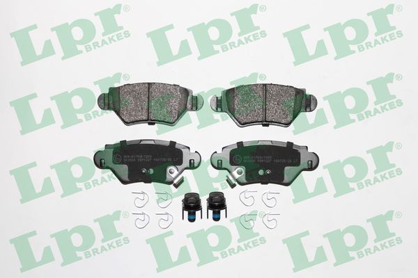Комплект тормозных колодок, дисковый тормоз LPR 05P1227