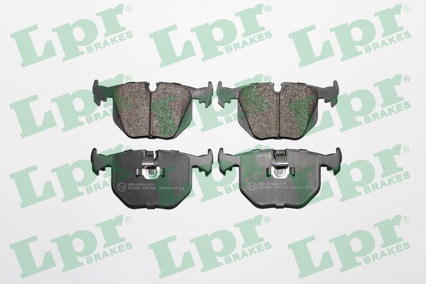Комплект тормозных колодок, дисковый тормоз LPR 05P1231