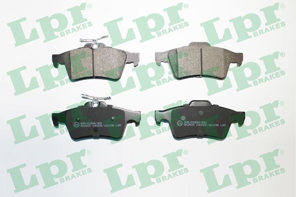 Комплект тормозных колодок, дисковый тормоз LPR 05P1236