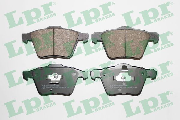 Комплект тормозных колодок, дисковый тормоз LPR 05P1237