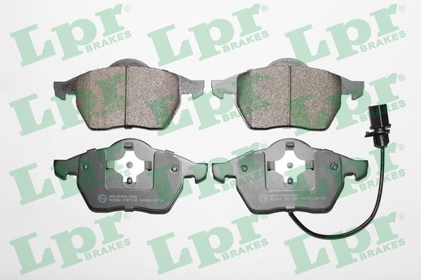 Комплект тормозных колодок, дисковый тормоз LPR 05P1238