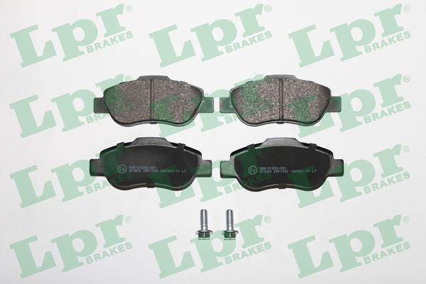 Комплект тормозных колодок, дисковый тормоз LPR 05P1240