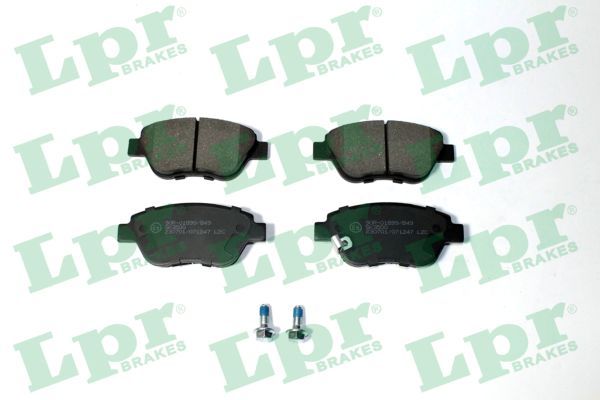 Комплект тормозных колодок, дисковый тормоз LPR 05P1247
