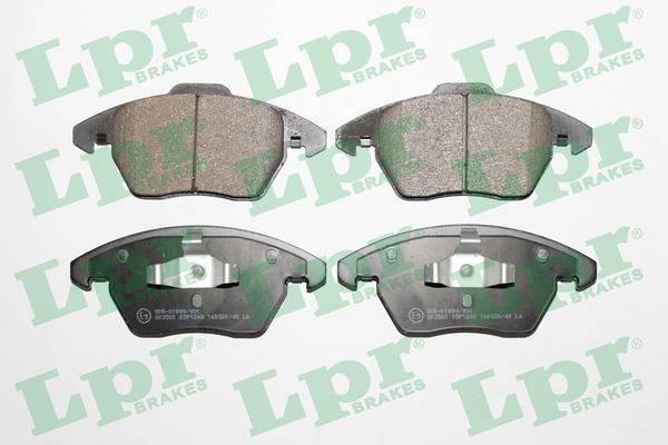 Комплект тормозных колодок, дисковый тормоз LPR 05P1248
