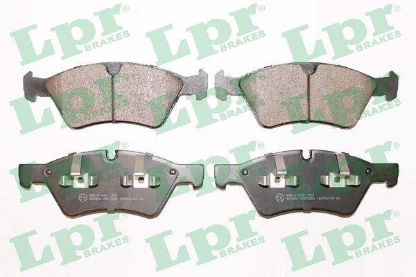 Комплект тормозных колодок, дисковый тормоз LPR 05P1253