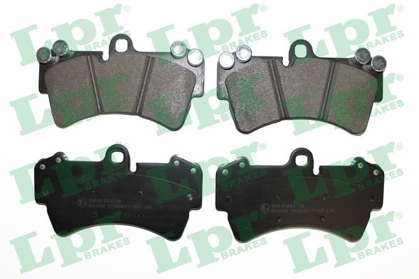 Комплект тормозных колодок, дисковый тормоз LPR 05P1257