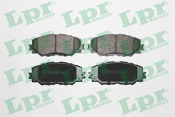 Комплект тормозных колодок, дисковый тормоз LPR 05P1258