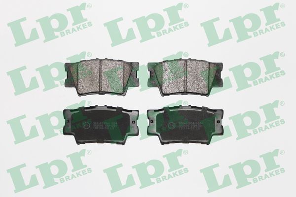 Комплект тормозных колодок, дисковый тормоз LPR 05P1281