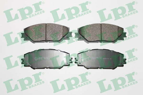 Комплект тормозных колодок, дисковый тормоз LPR 05P1282
