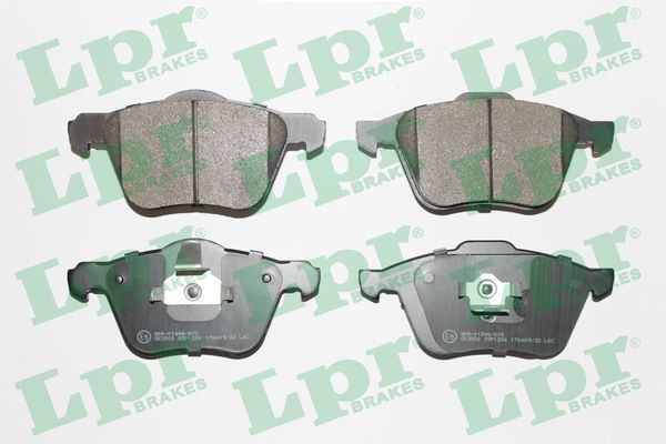 Комплект тормозных колодок, дисковый тормоз LPR 05P1286