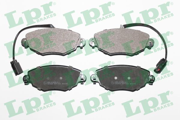 Комплект тормозных колодок, дисковый тормоз LPR 05P1302