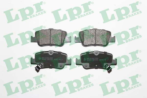 Комплект тормозных колодок, дисковый тормоз LPR 05P1315