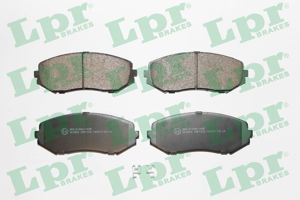 Комплект тормозных колодок, дисковый тормоз LPR 05P1318