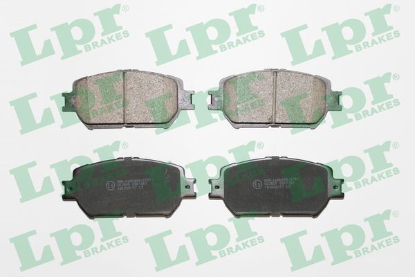 Комплект тормозных колодок, дисковый тормоз LPR 05P1361