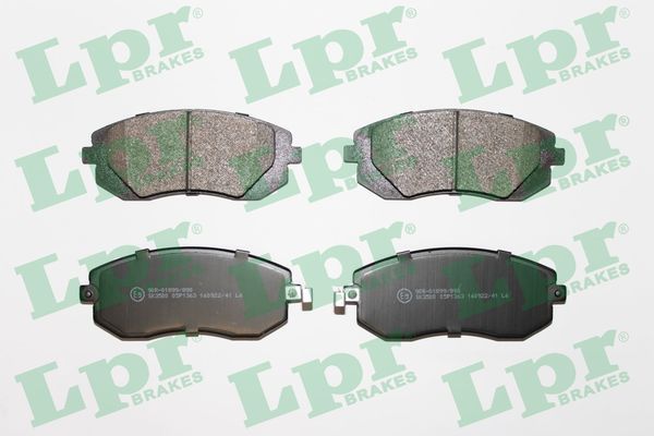 Комплект тормозных колодок, дисковый тормоз LPR 05P1363