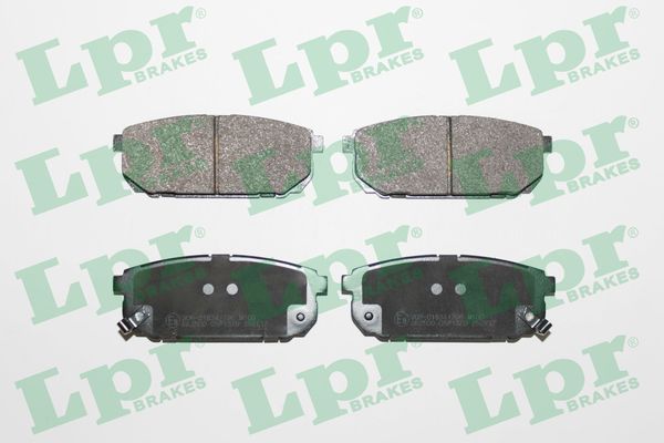 Комплект тормозных колодок, дисковый тормоз LPR 05P1370