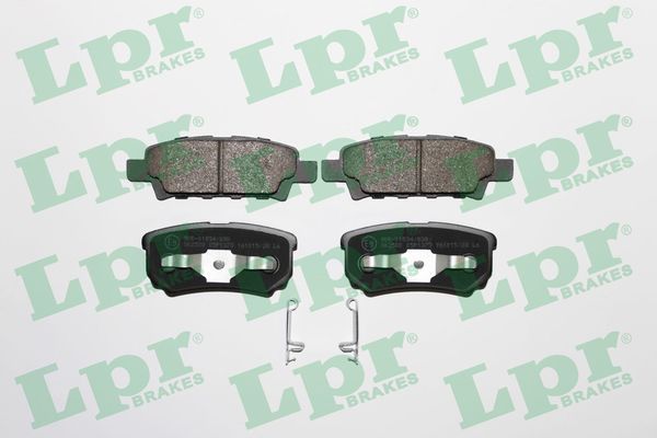 Комплект тормозных колодок, дисковый тормоз LPR 05P1373