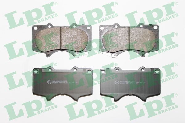 Комплект тормозных колодок, дисковый тормоз LPR 05P1379