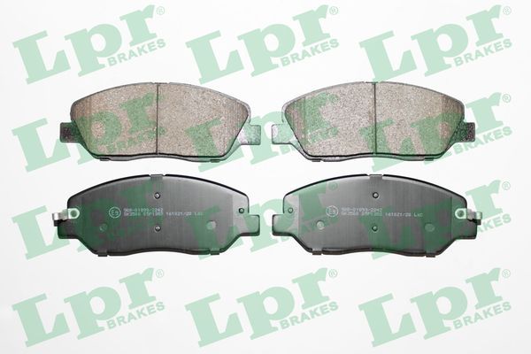 Комплект тормозных колодок, дисковый тормоз LPR 05P1382